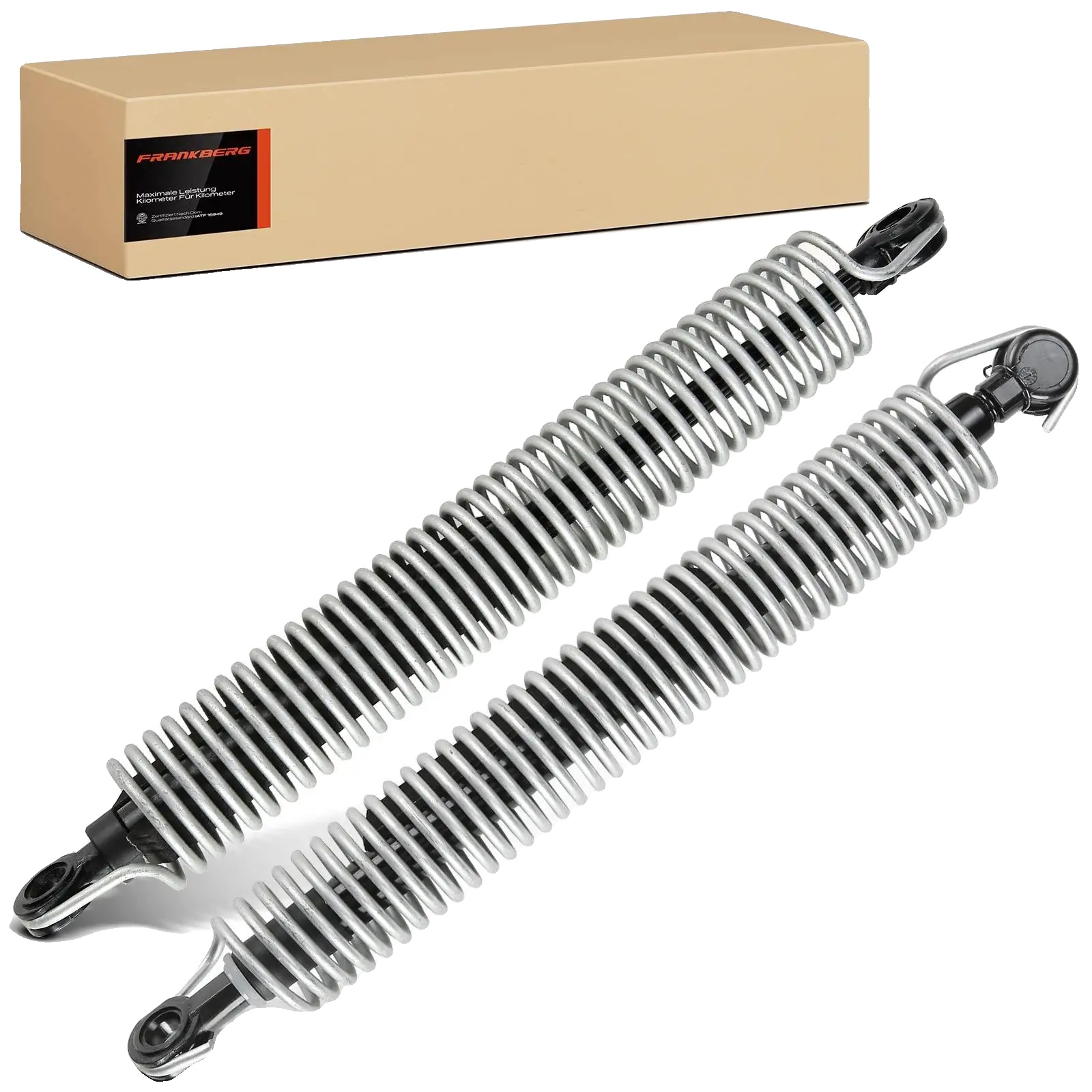 Gasfeder-dämpfer, Kolbenstangen-durchmesser 41 Mm, Gehäusedurchmesser 41 Mm, Länge 335 Mm, Hub-länge 115 Mm, Druckkraft 180 N