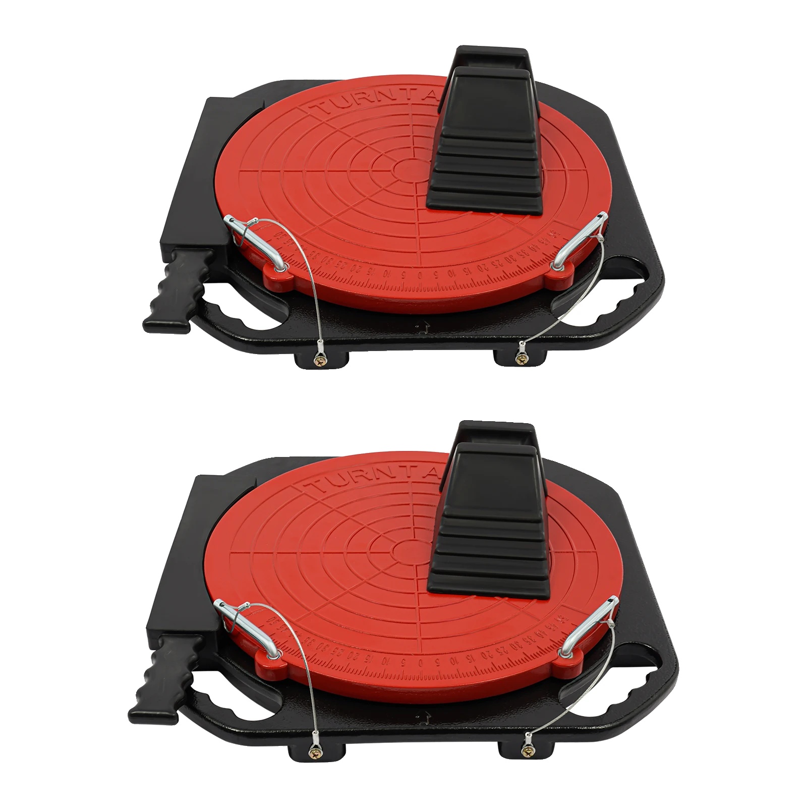 Achsenvermessungssystem, 360° Drehung, 3t Tragfähigkeit, Rot Schwarz