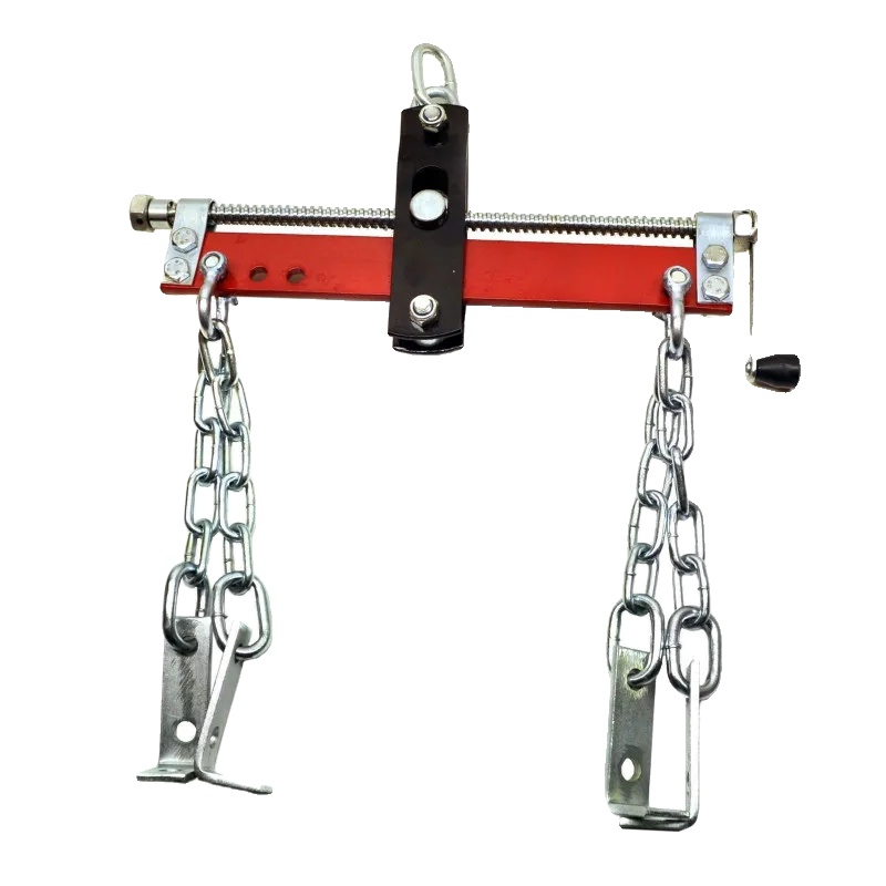 Motorenheber, 680 Kg Tragfähigkeit, Langlebiger Stahl, Abmessungen 22x28x89,5 Cm, Verstellbare Neigung Für Unzentrierte Lasten, Kompatibel Mit