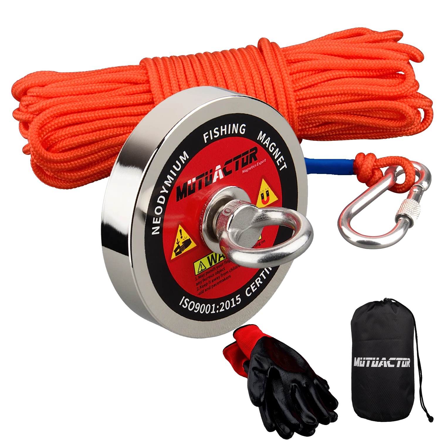 Rettungsmagnet, Neodym-magnet, Hohe Zugkraft, 500kg, Magnetische Zugkraft-a