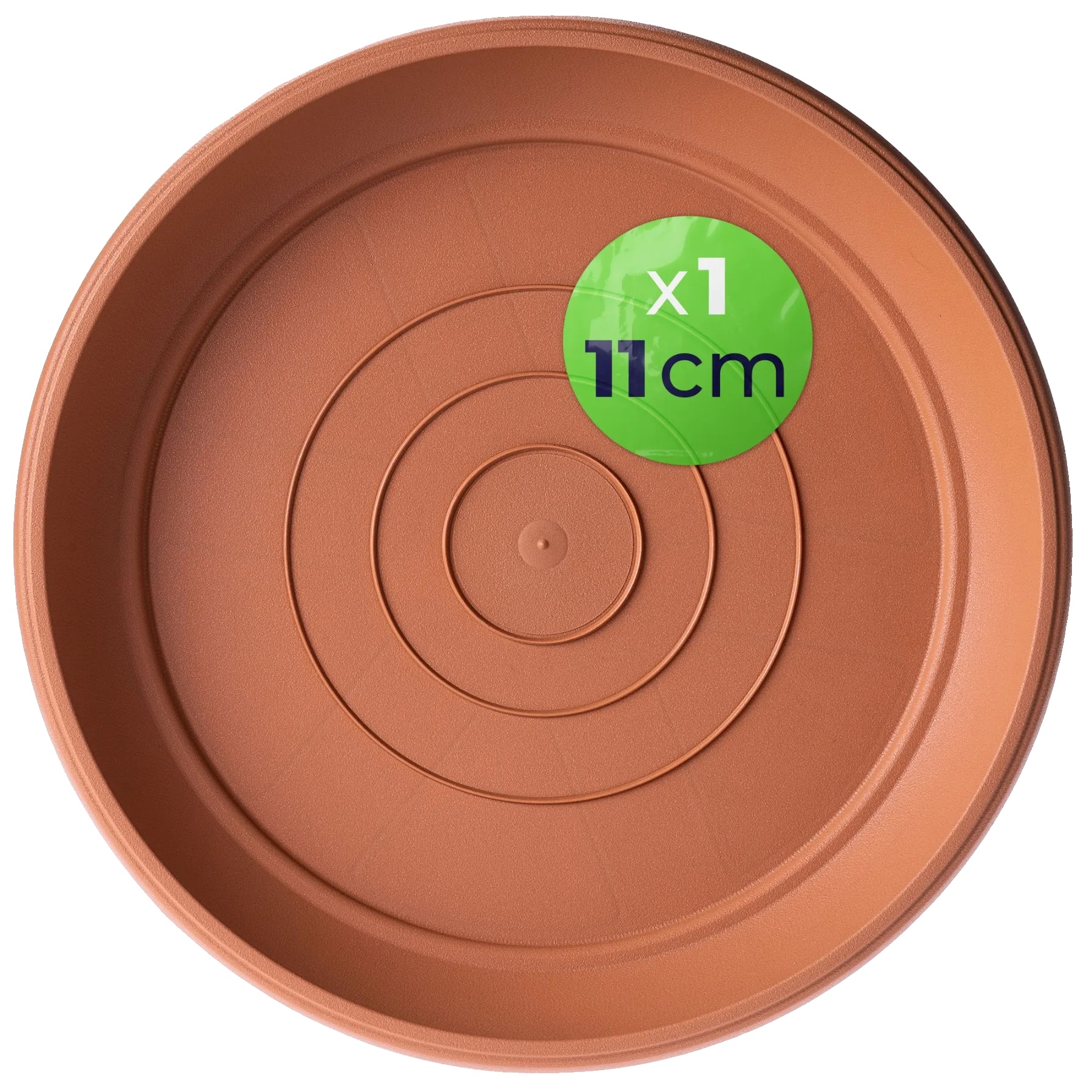 Topfuntersetzer, Hochwertiger Kunststoff, Durchmesser 11 Cm, Passt Für 11-54 Cm Pflanzgefäße, Langlebiges Design, Runde Form