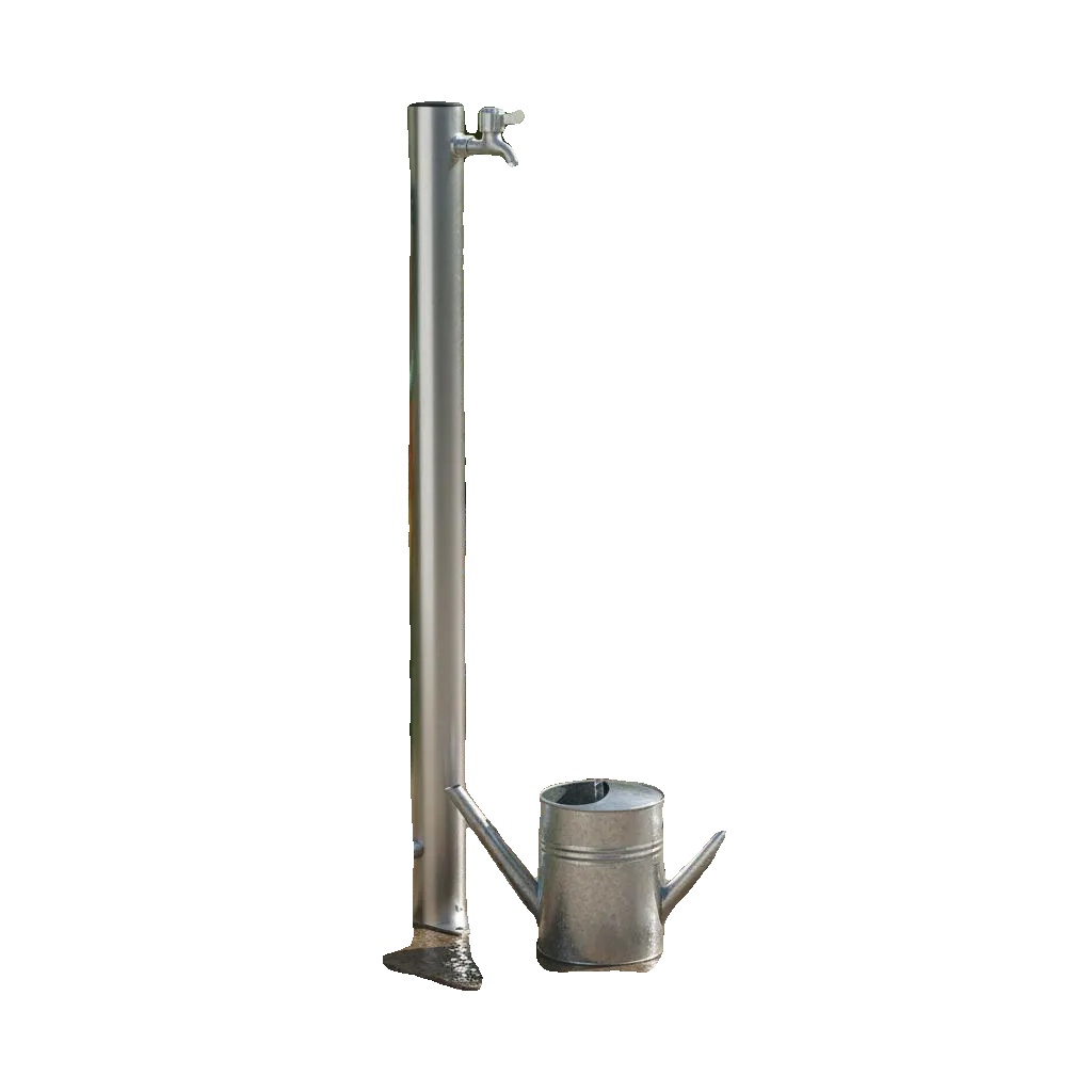 Wassersäule, Edelstahl, Rundes Design, Armeegrün