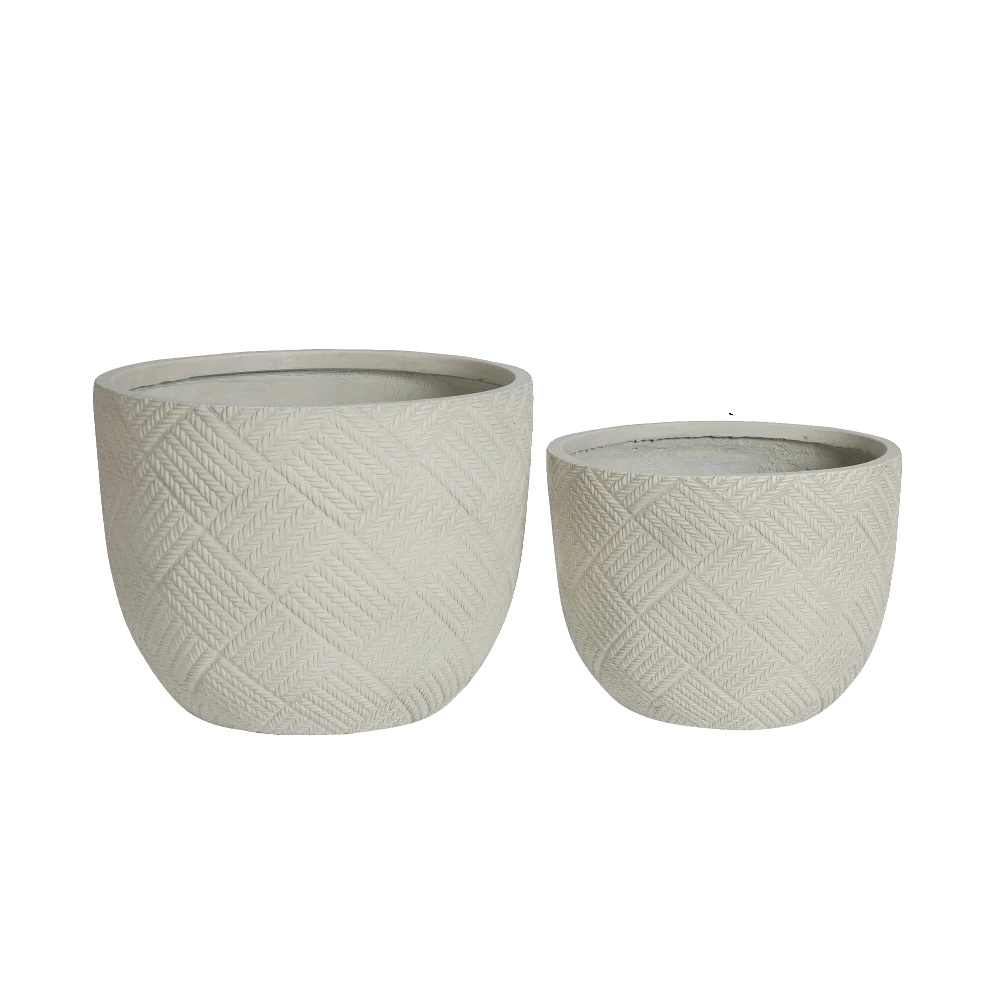 Pflanzer, Handgefertigtes Design, Abflusslöcher, 37 X 28cm 45 X 35cm
