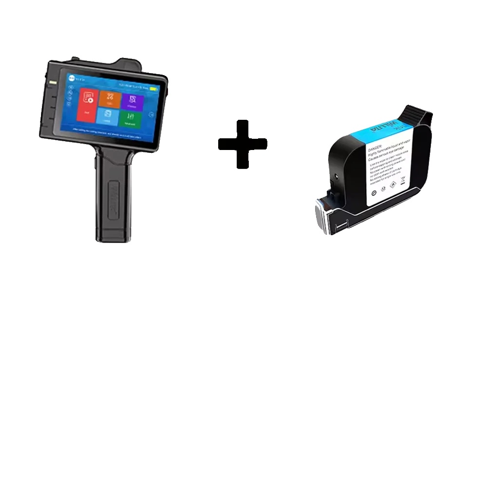 Handheld-tintenstrahldrucker, Tragbare Kennzeichnungsmaschine, Vielseitige Druckmöglichkeiten, S10 Mit 1 Tinte