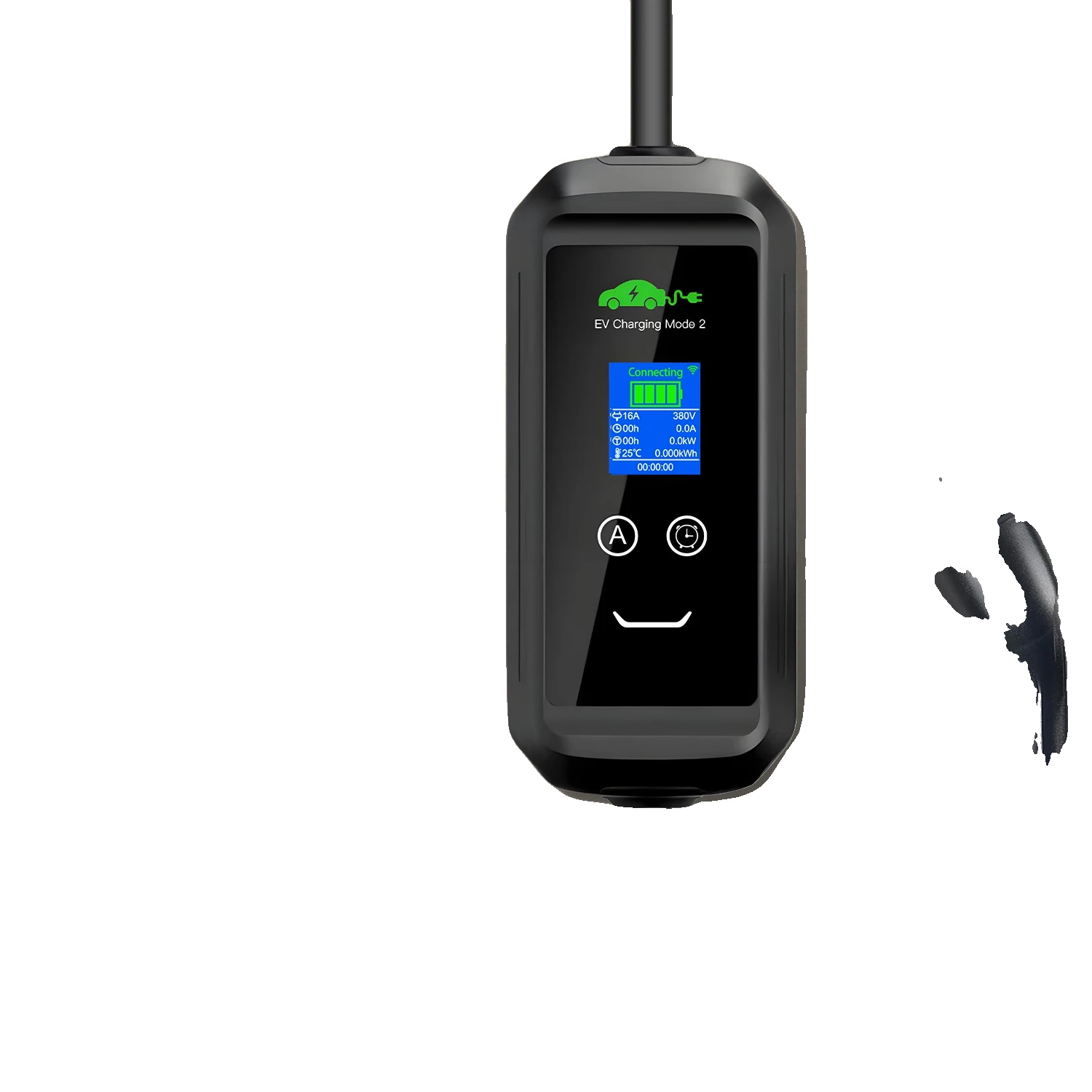 Tragbares Ev-ladegerät, Einstellbarer Strom, Wifi Tuya App-steuerung, Typ2