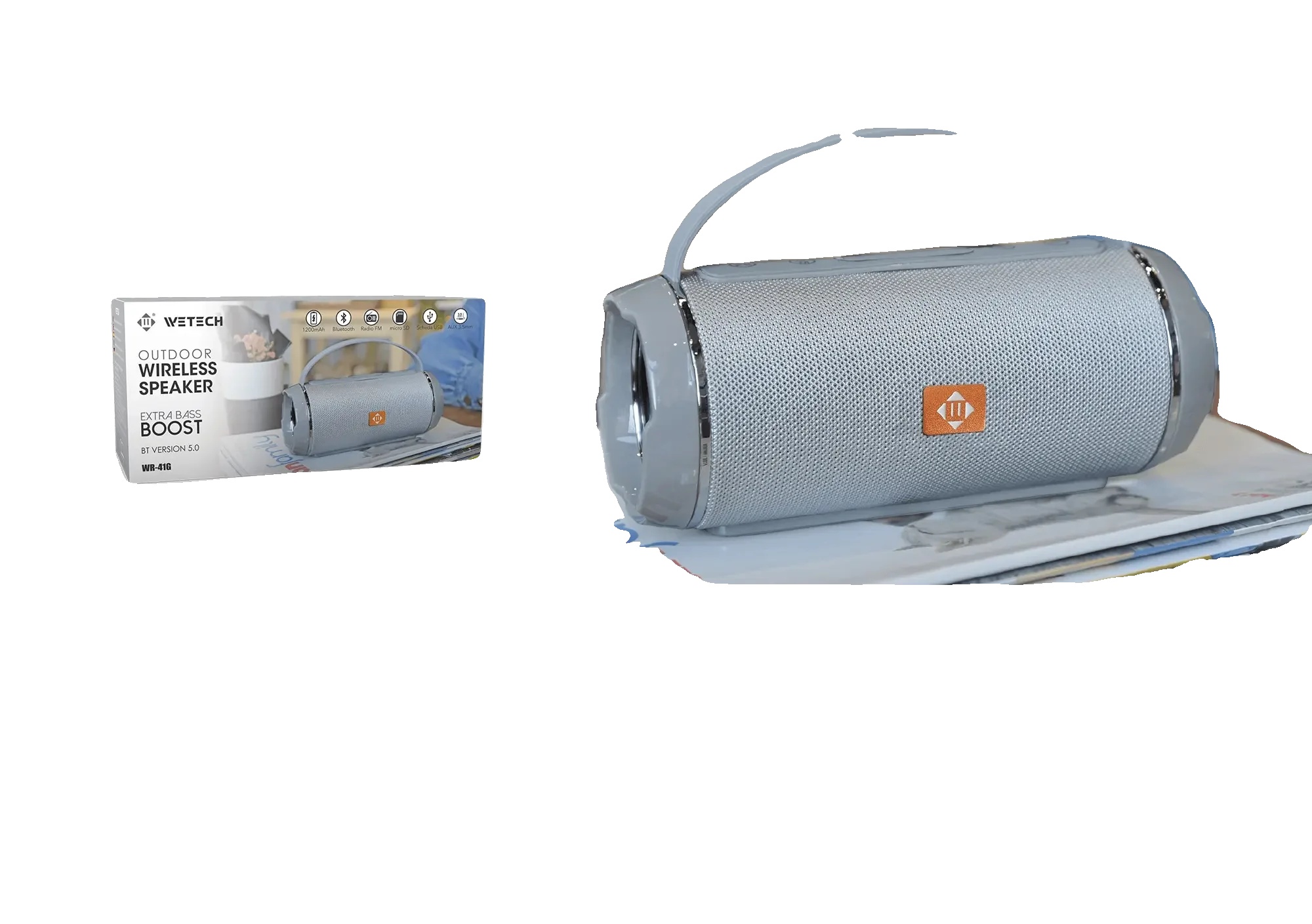 Bluetooth-lautsprecher, Extra Bass, Tragbares Design, Wr41g