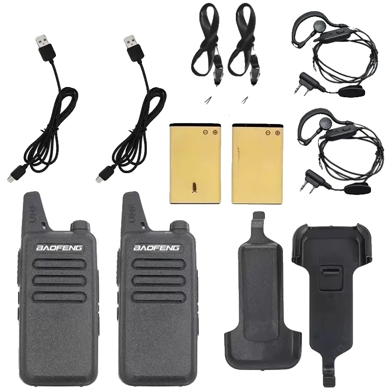 Walkie Talkie, Tragbares Design, Vox-funktionalität, Schwarz