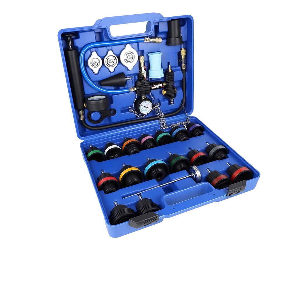 Kühlerdruckprüfer, 28-teiliges Werkzeugset, Universelle Adapter, 28pcs