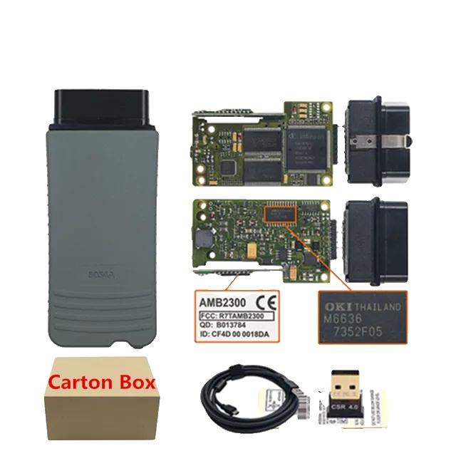 Obd2-diagnosetool, Bluetooth-konnektivität, Breite Kompatibilität, 5054a Papierbox
