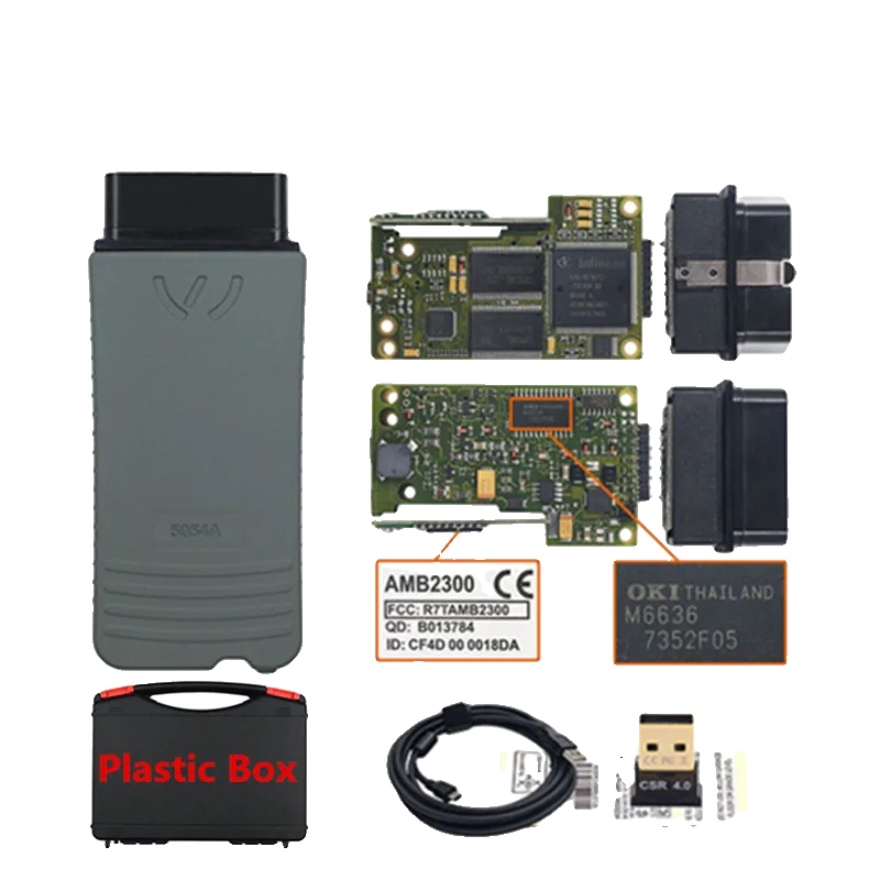 Obd2-diagnosetool, Bluetooth-verbindung, Unterstützt Uds-protokolle, 5054a Kunststoff