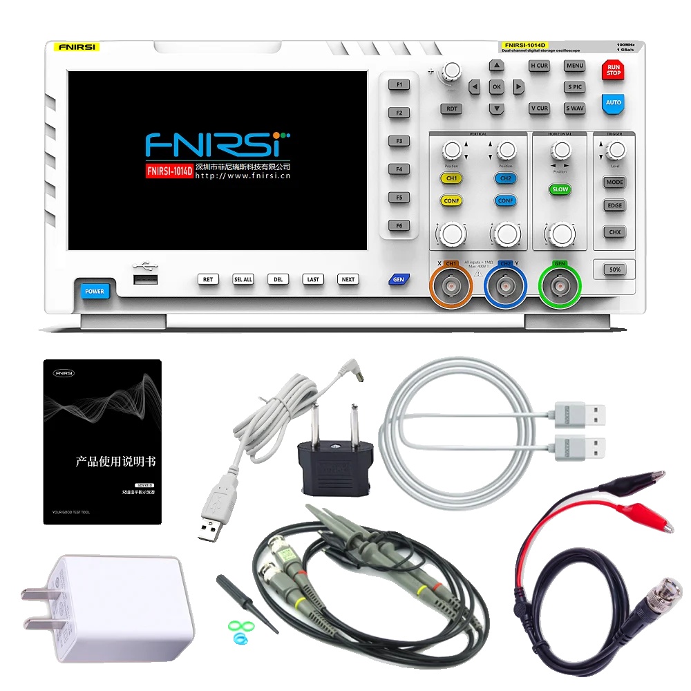 Digitaloszilloskop, Dual-channel-eingang, Integrierter Signalgenerator, Standard