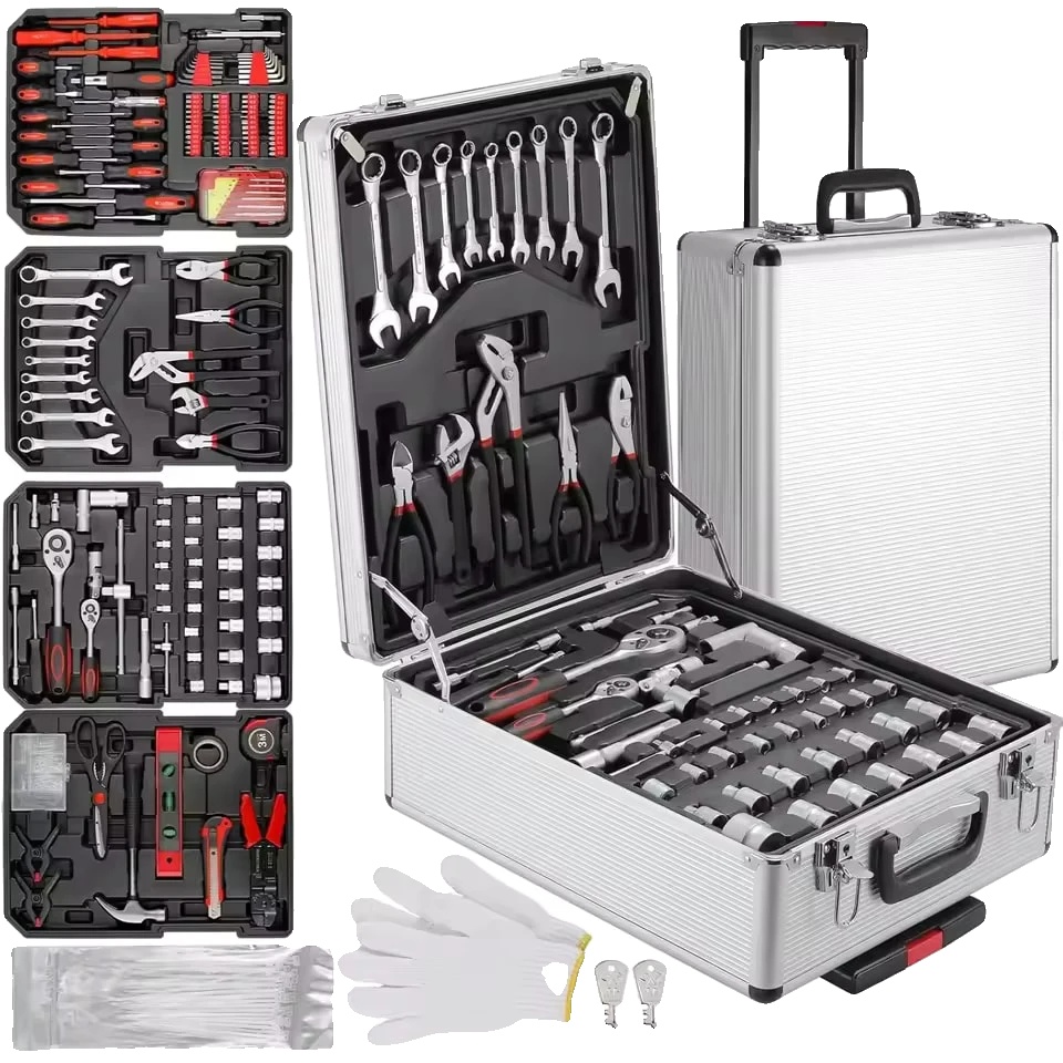 Mechaniker Werkzeugset, 799 Teile, Rollbare Aufbewahrungstasche, Set