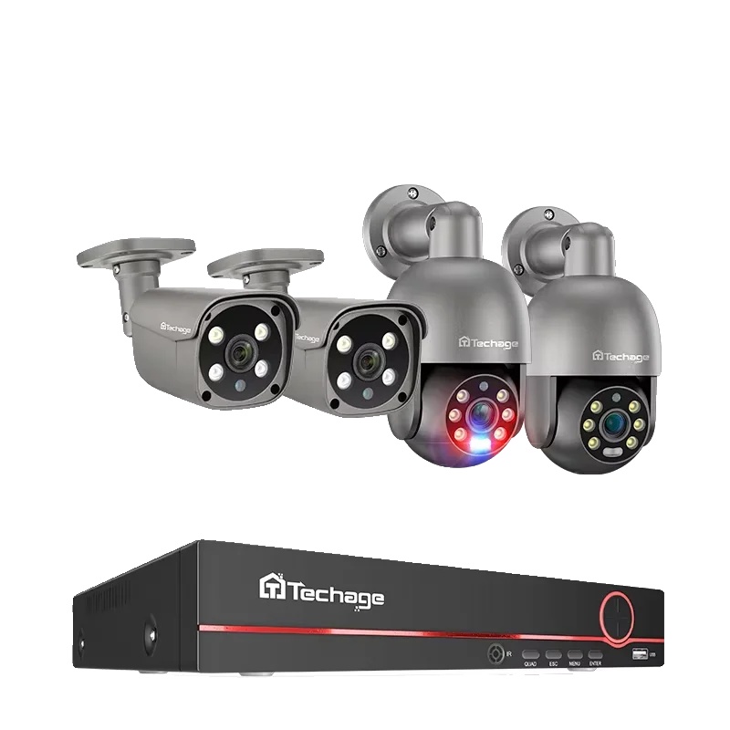 Sicherheitskamerasystem, 5mp Auflösung, Fernzugriff, 8ch Nvr 4 Kamera-a, 3t（outdoor-sport）