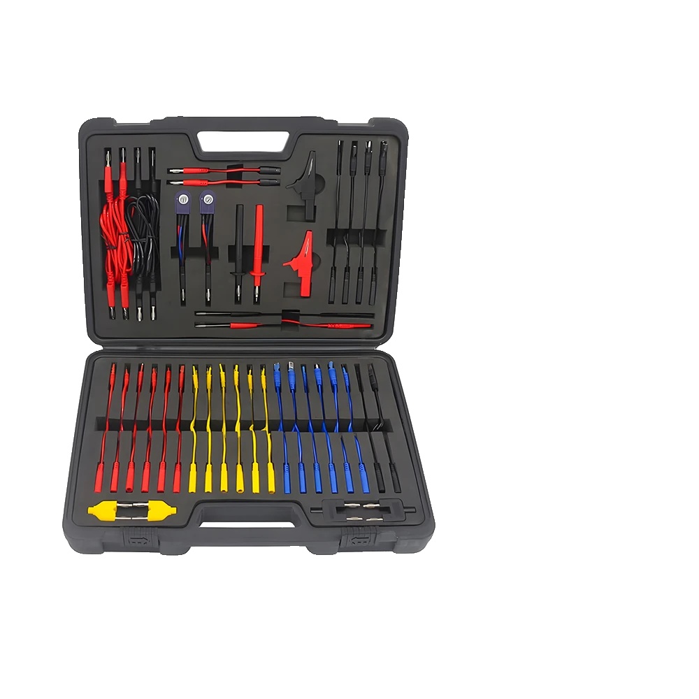 Automotive Test Leads Kit, 92 Teile, 1,5 Meter Kabel Länge, Kompatibel Mit 12v Und 24v Fahrzeugen, Fehlersuche Für Sensoren, Enthält Umfassendes