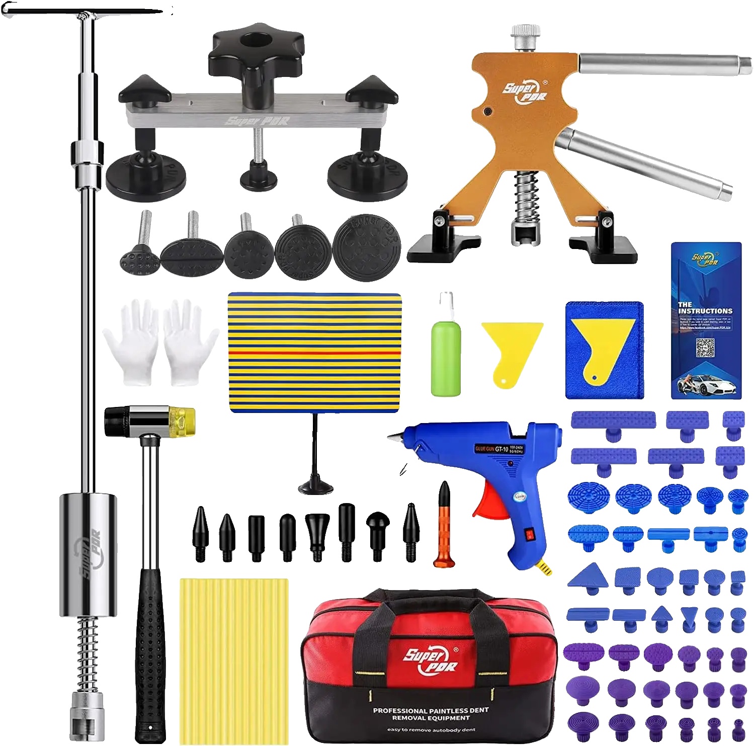 Dellenentferner, Umfassendes Set, Benutzerfreundliche Bedienung, Lite-kit