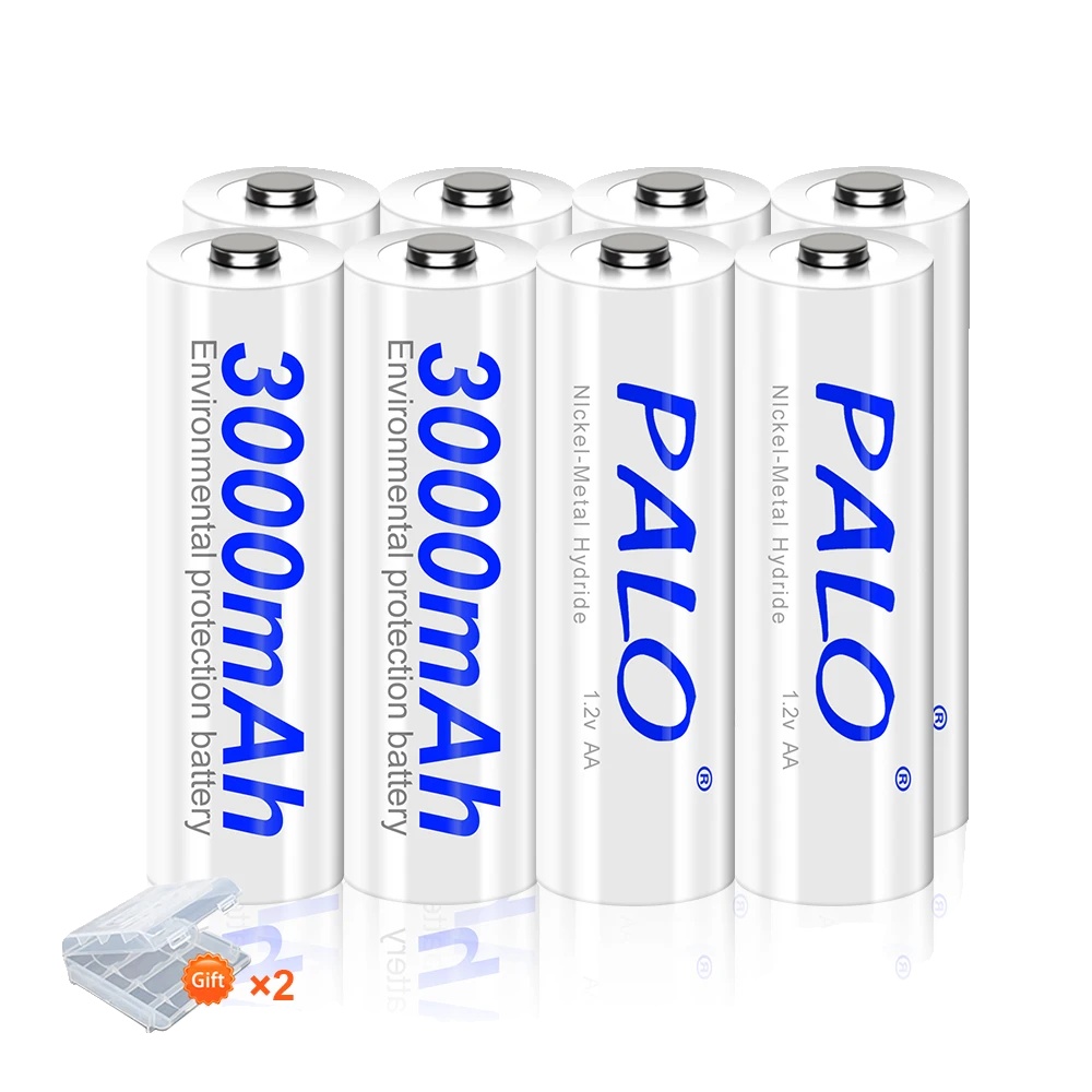 Wiederaufladbare Batterie, Umweltfreundlich, Vielseitige Kompatibilität, 8aa-batterie