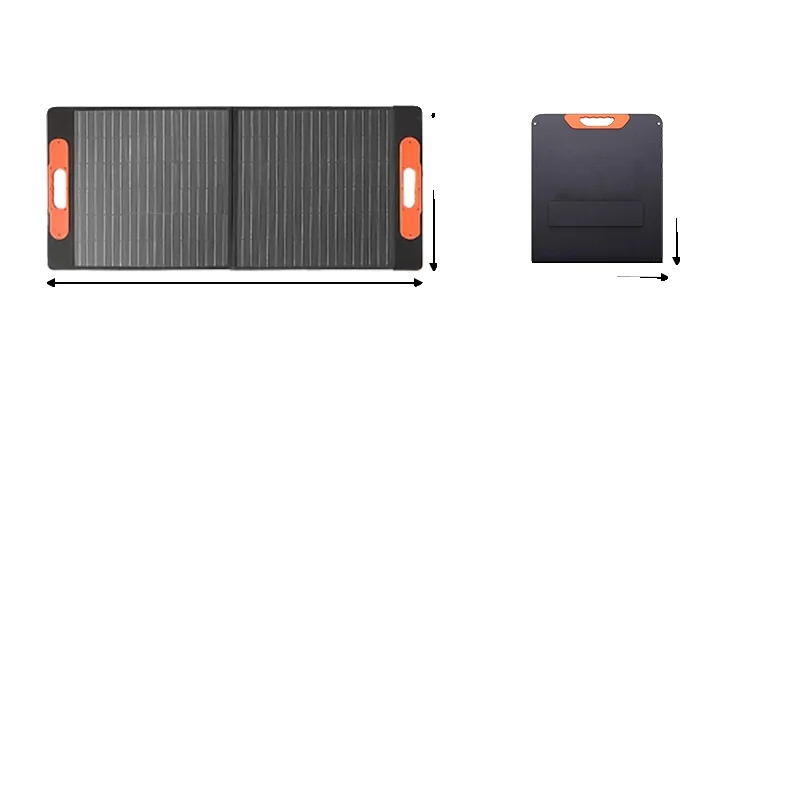Solarpanel, Faltbares Design, Hohe Kompatibilität, T100w