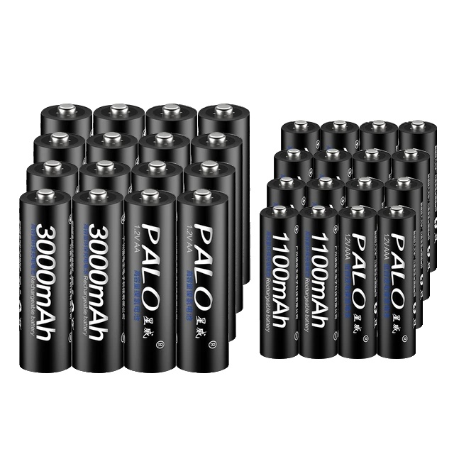 Wiederaufladbare Batterien, Nimh, Intelligentes Ladegerät, 16aa Und 16aaa