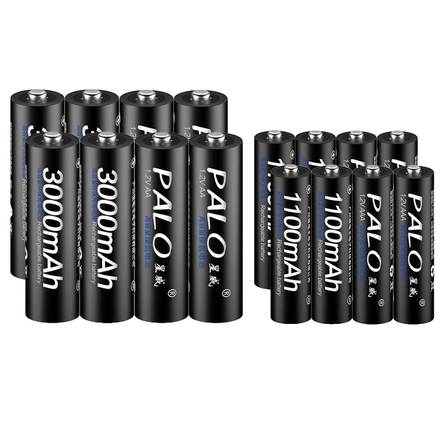 Wiederaufladbare Batterien, Nimh, Intelligentes Ladegerät, 8aa Und 8aaa