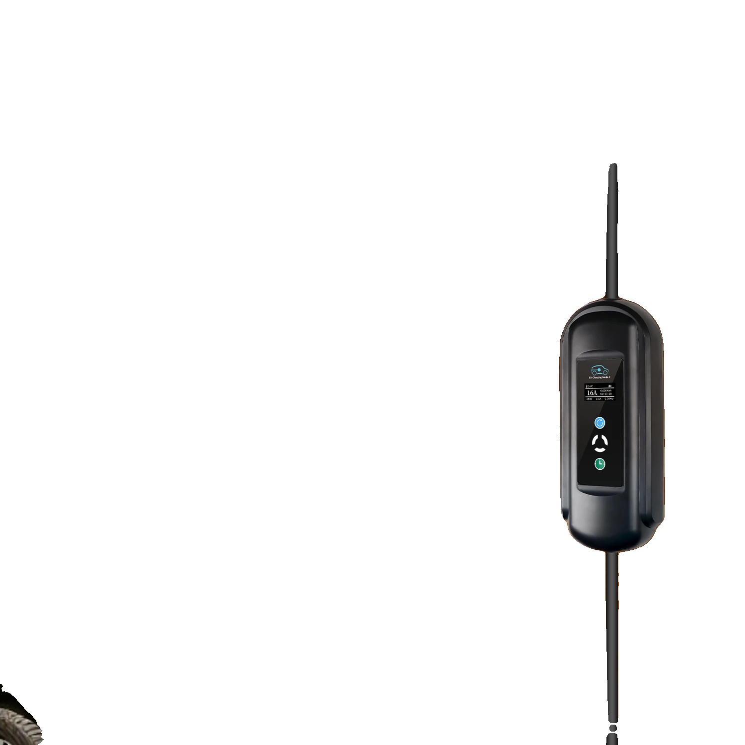 Ev-ladegerät, Zeitverzögerungsfunktion, Lange Kabel Länge, 10m Mit Adapter, Typ2