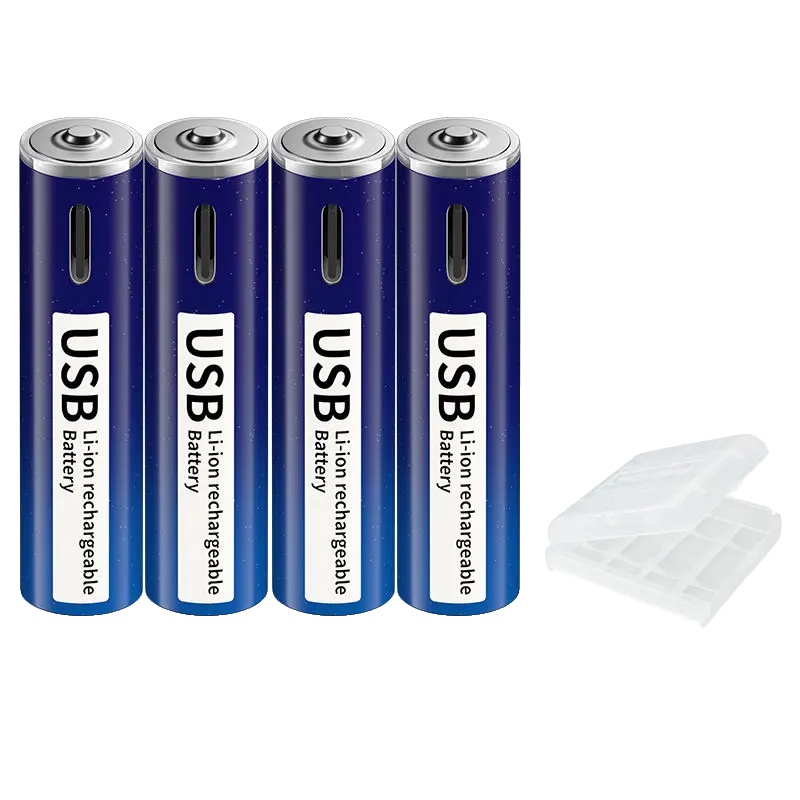 Aaa Usb Wiederaufladbare Batterie, 1,5v, 1110mwh Kapazität, 4pcs Aaa-batterie
