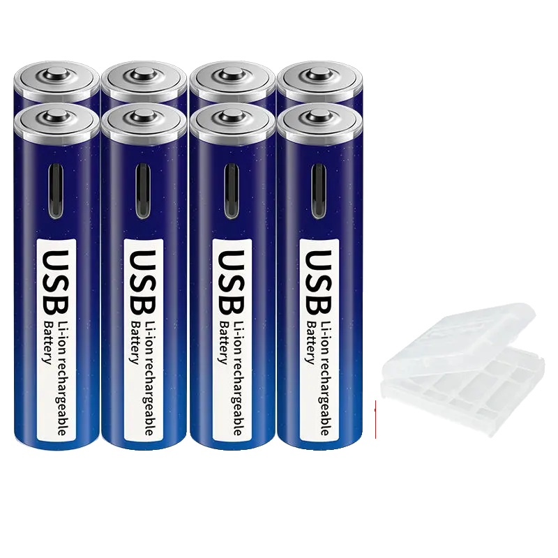Aaa Usb Wiederaufladbare Batterie, 1,5v, 1110mwh Kapazität, 8pcs Aaa-batterie