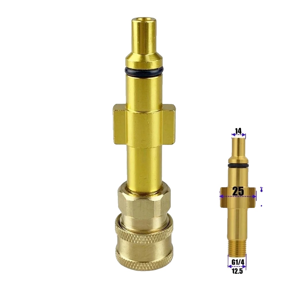 Hochdruckreiniger Anschluss, 1/4" Schnellverbindung, Bajonettadapter, B