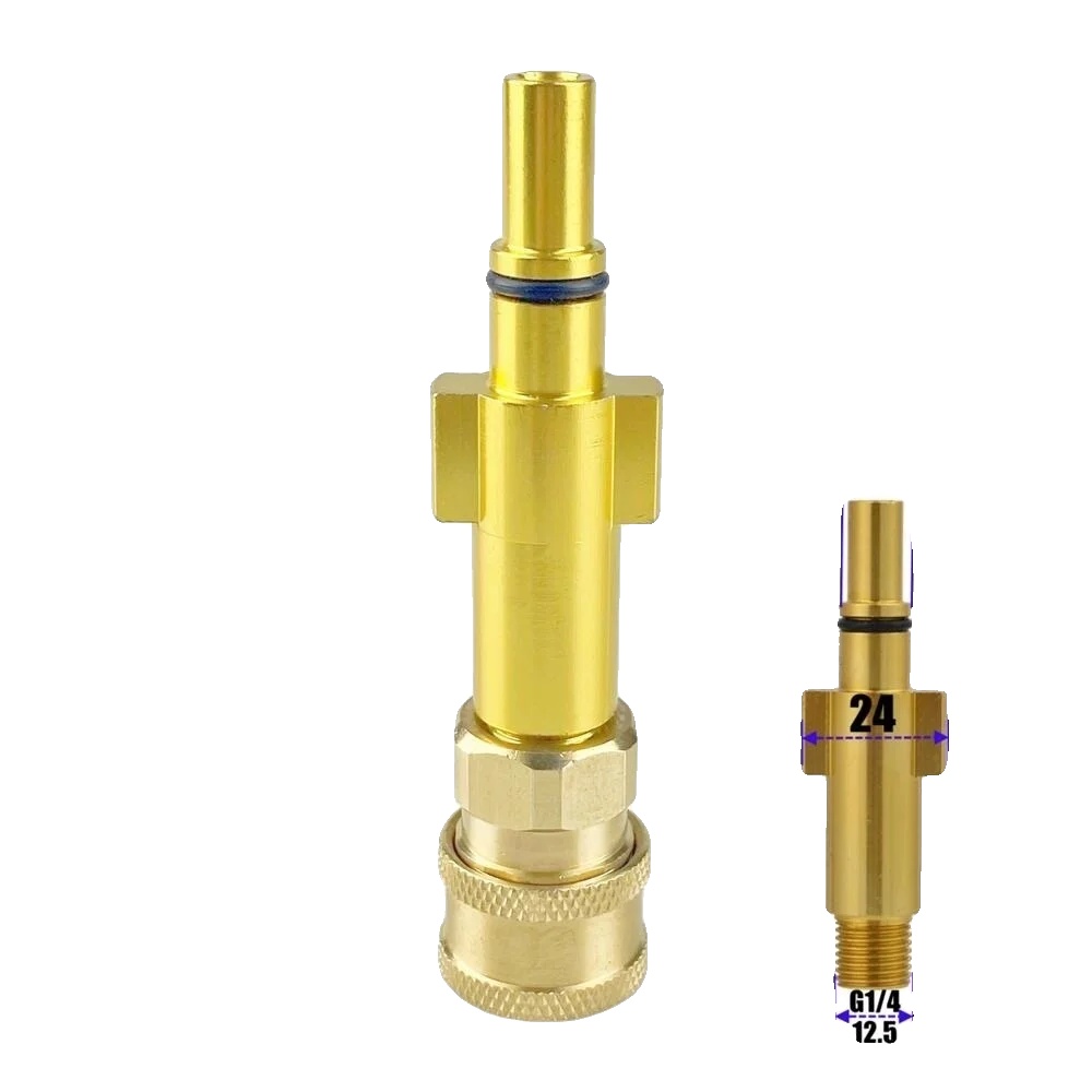 Hochdruckreiniger Anschluss, 1/4" Schnellverbindung, Bajonettadapter, C