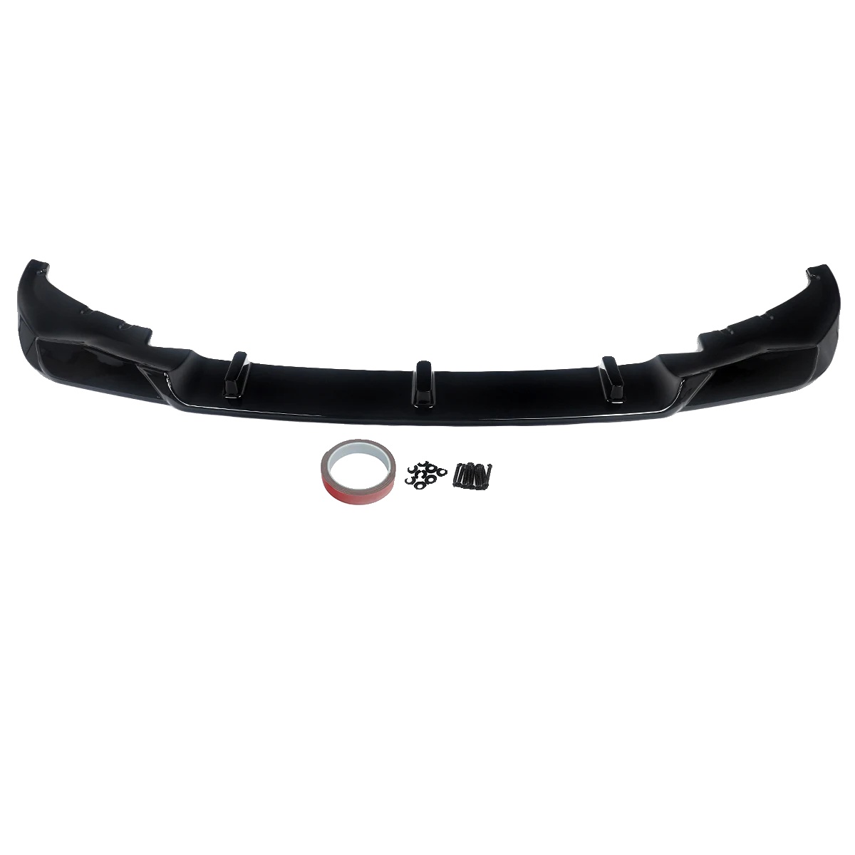 Frontlippe Splitter, Kompatibel Mit Luxus Limousine Serie G11 G12, Aerodynamisches Design, Glänzendes Schwarz
