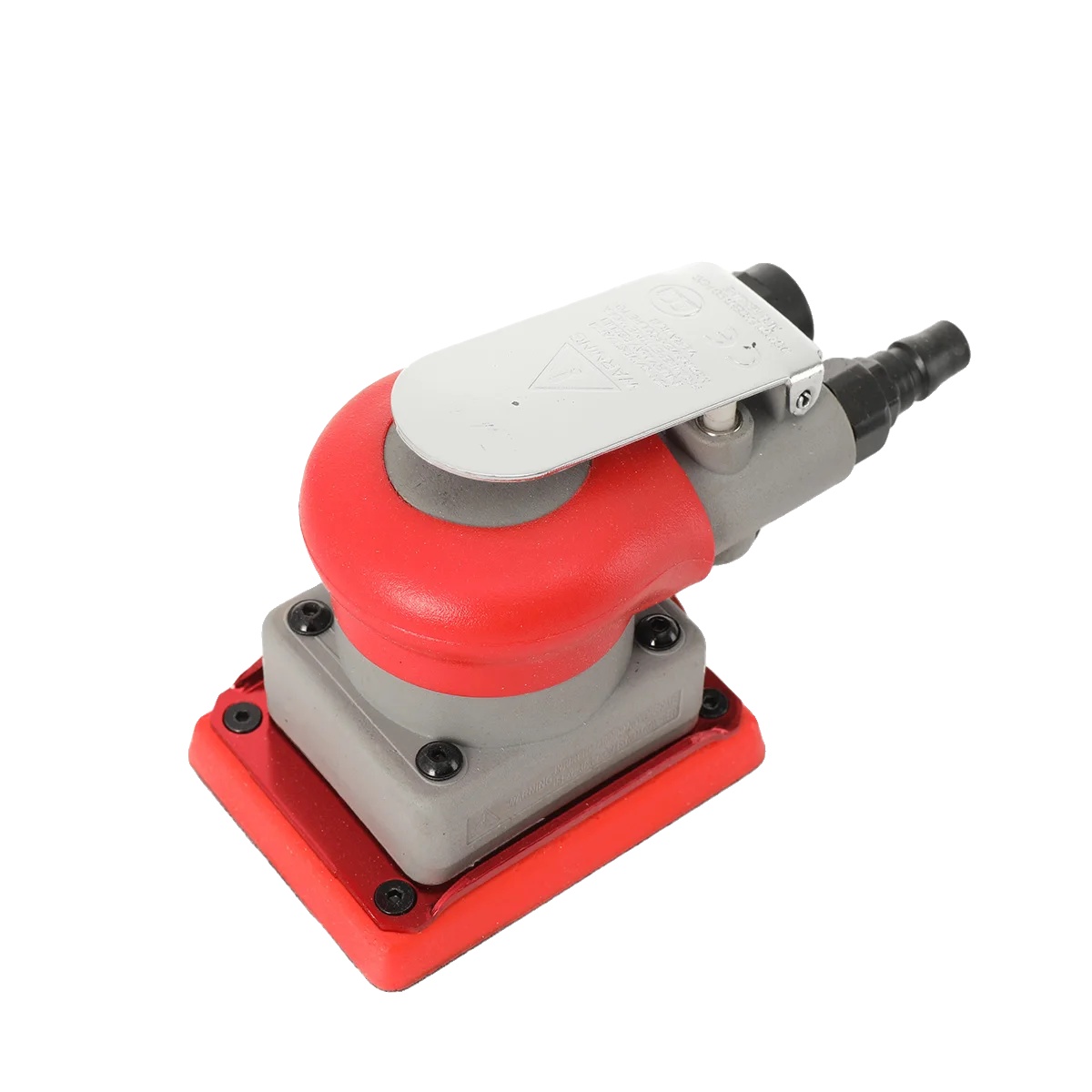 Pneumatischer Schleifer Mit Robuster Metall- Und Kunststoffkonstruktion, 75 X 100 Mm Abmessungen, Kompatibel Mit Quadratischem Schleifpapier, 0,6 -