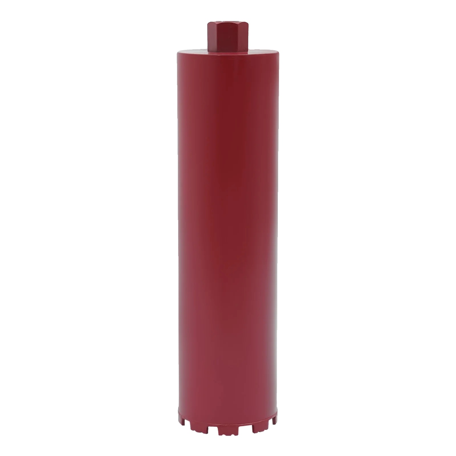 Kernbohrer, Effektive Bohrtiefe, Stahlkonstruktion, Rot, 63mm
