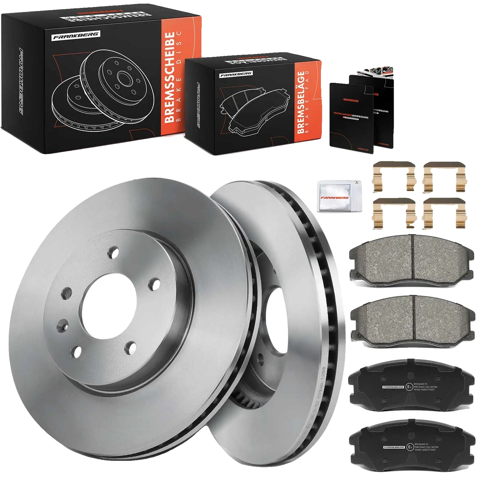 Bremsscheiben, 4x Vorderachsbremssättel, Weniger Metallmaterial, Hohe Haltbarkeit, Kompatibilität Mit Chevrolet Captiva C100/c140, Opel Antara L07