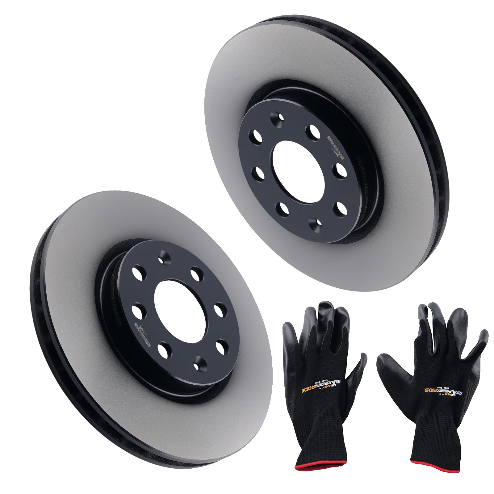 Bremsscheiben, 22 Mm Dicke, Kompatibel Mit Fiat Punto Evo 08-12, Belüftetes Design, Verbesserte Bremsleistung, Langlebiges Gusseisenmaterial