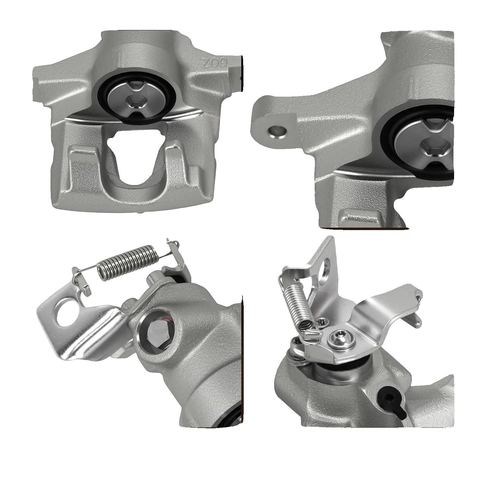 Bremssattel, Gusseisen, 12,5 X 5,5 X 5 Zoll, Kompatibilität Mit Ford Mondeo Mk3 2000-2004, Hydraulisches Bremssystem, Iso 9001 Zertifizierung