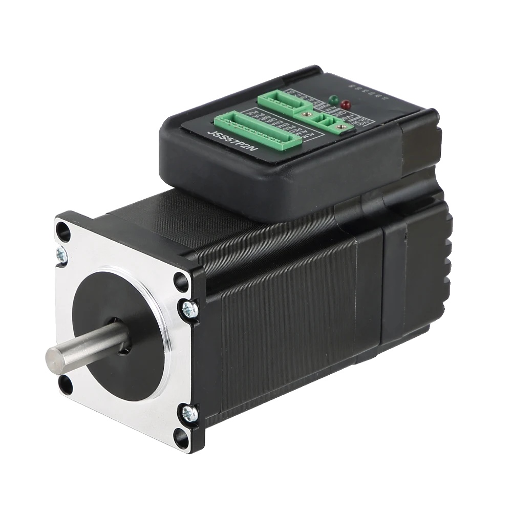 Schrittmotor, Dc2448v, Spitzenstrom 6a, Haltemoment 2.2nm, Schrittwinkel 1.8°, Encoder 1000 Linien