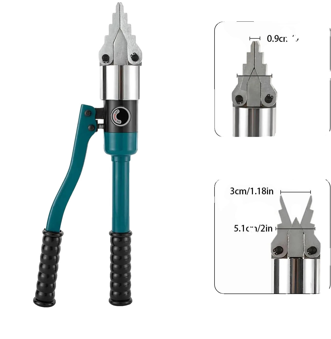 Flanschspreizer, Hydraulischer Betrieb, Integriertes Design Für Einfache Handhabung, Grün