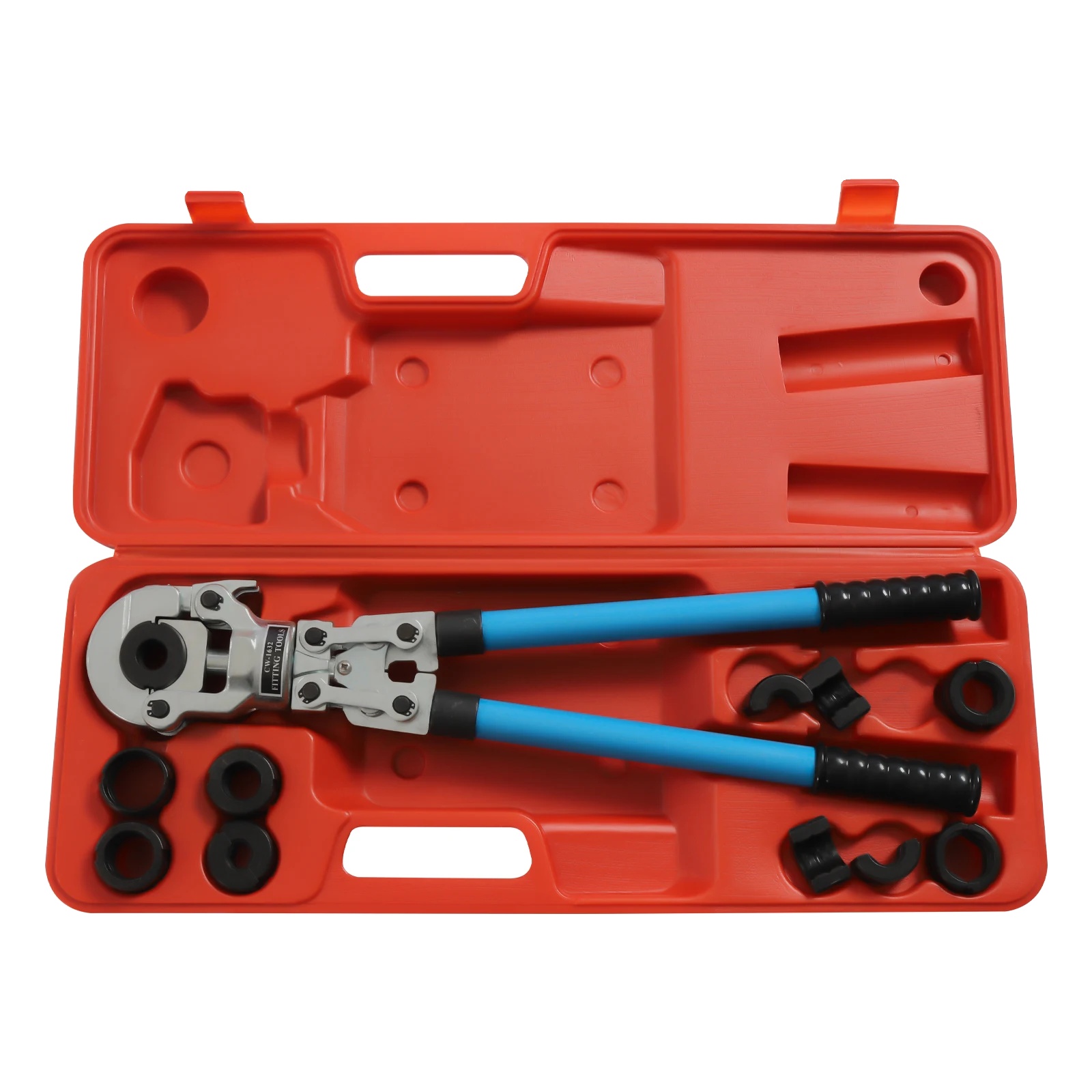Hydraulisches Rohrverpresswerkzeug-set, Hohe Effizienz, Komplettes Set, Dunkelblau