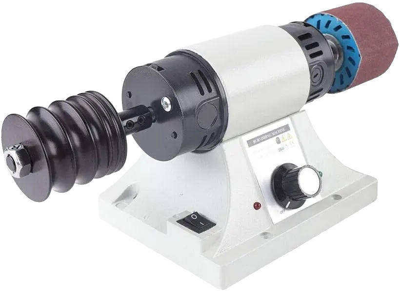 Lederpoliermaschine, 350 Watt, 8000 U/min, Langlebige Metallkonstruktion, Kompaktes Design, Kompatibel Mit Pflanzlich Gegerbtem Leder