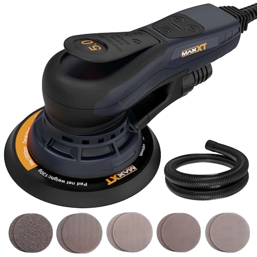 Elektrischer Exzenterschleifer, Variable Geschwindigkeit, Metall- Und Holzpolitur, 5.0 Sander, Eu