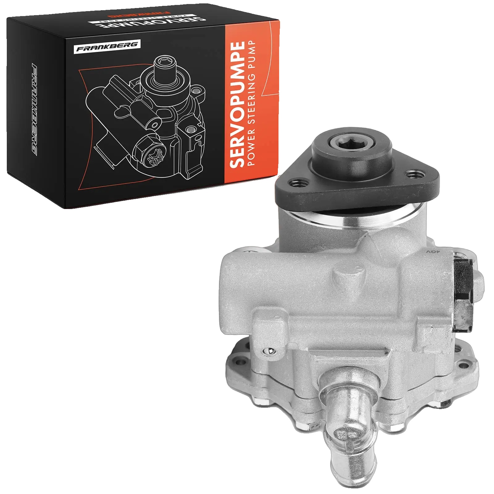 Hydraulikpumpe, Stahlkonstruktion, 120 Bar Druck, Kompatibel Mit 3er Serie Fahrzeugen, Geeignet Für Autos, Ohne Halter