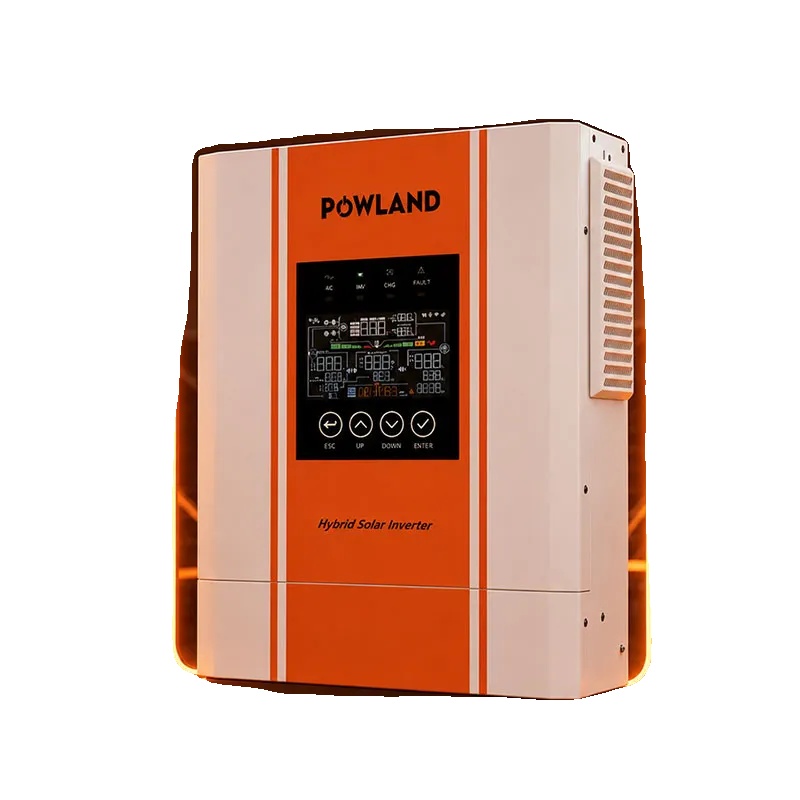 Hybrid-solarwechselrichter, 5000w Ausgangsleistung, 24v Kompatibilität, Spitzenleistung 10kva, Ip21 Schutzart, Abmessungen 445mm X 385mm X 165mm
