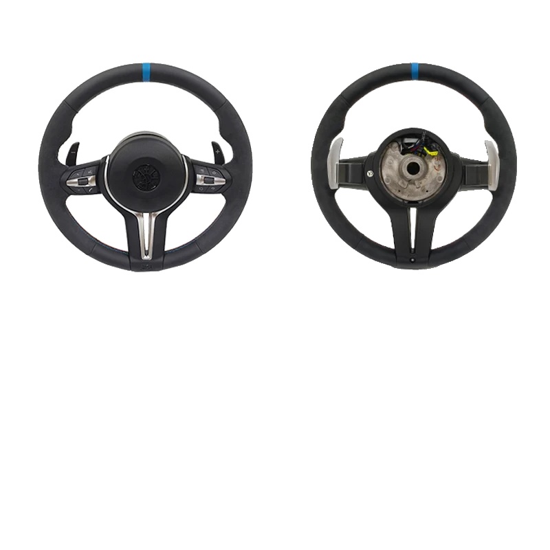 Auto-lenkrad, Kompatibel Mit Bmw, Leder Und Alcantara, Kompatibel Mit Schaltwippen, E90