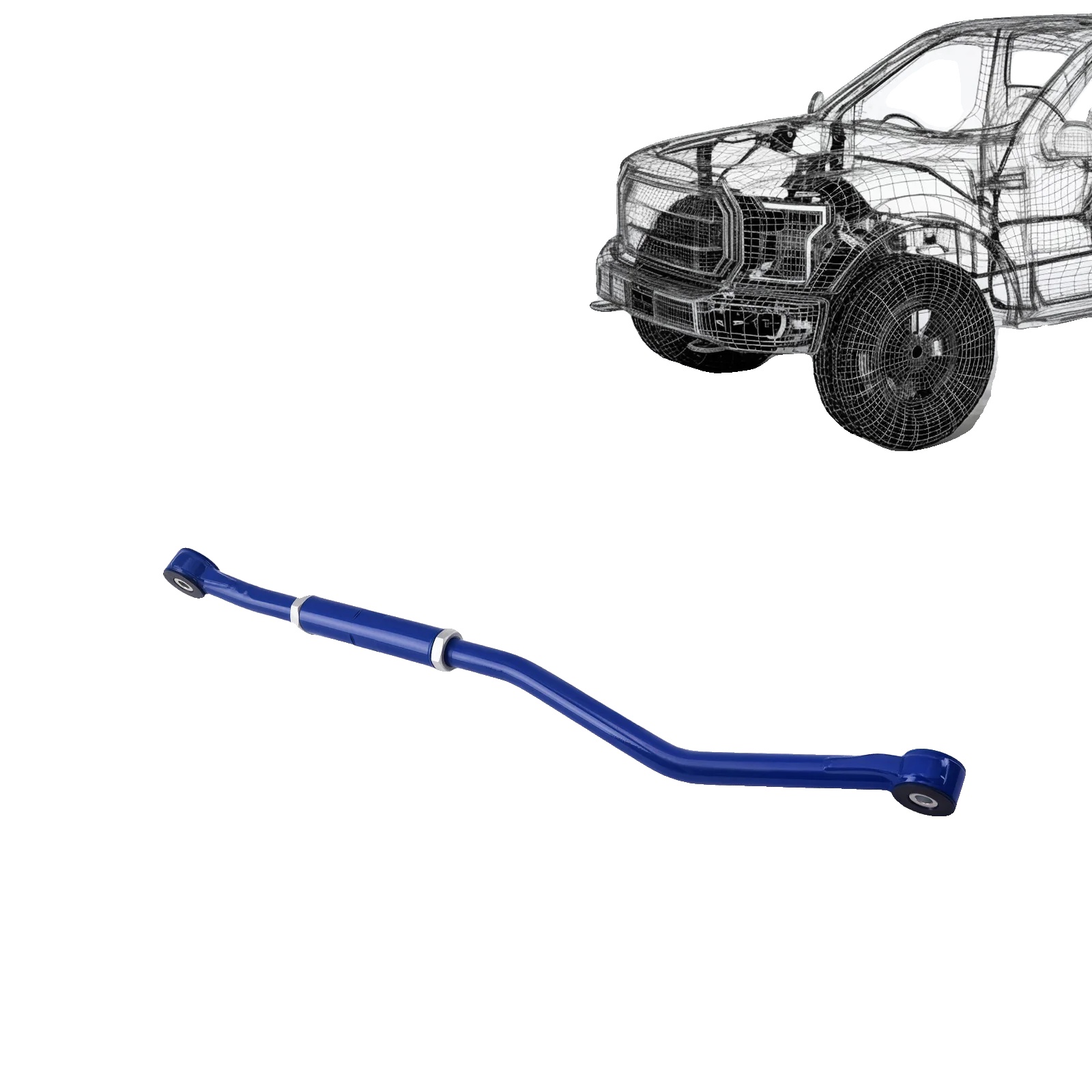 Spurleiste, Stahlkonstruktion, 116,2 Cm Länge, 18,7 Cm Breite, 12 Cm Höhe, Kompatibel Mit Dodge Ram 2500/3500 2003-2013