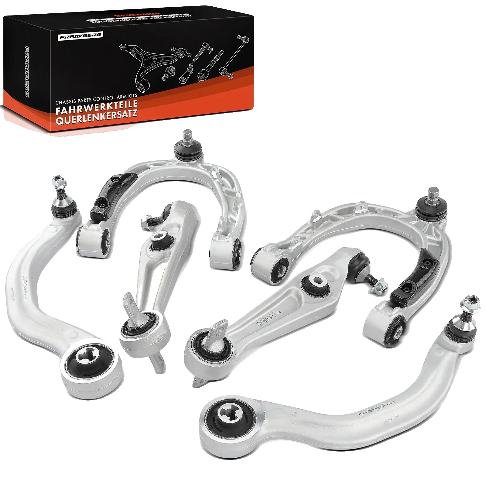 Steuerarmset, Hochwertiges Metall, Entworfen Für Die Vorderachse, Geeignet Für Tesla Model 3, Model Y, Set Von 6