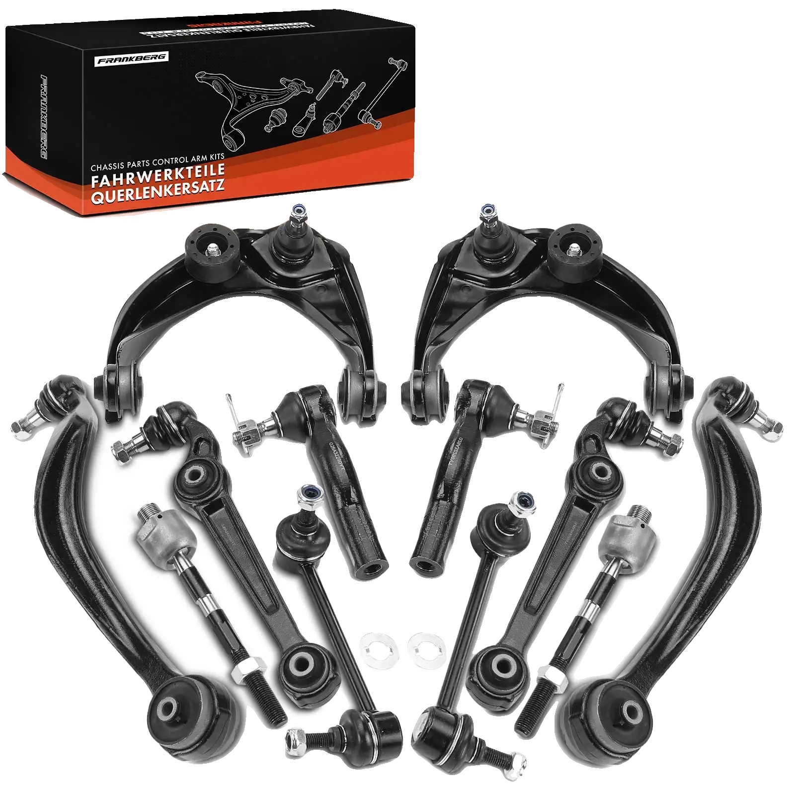 Lenker-set, Hochfester Stahl, Maßgeschneidert Für Die Vorderachse, Kompatibel Mit Mazda 6 (2002-2006), Verbesserte Stabilität Und Kontrolle, Einfache