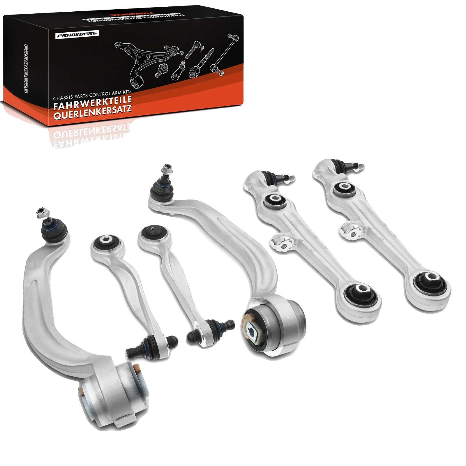 Steuerarmset, Langlebiger Stahl, Vorderachse Installation, Kompatibel Mit Audi A6/a8, Verbesserte Stabilität, Einfache Installation