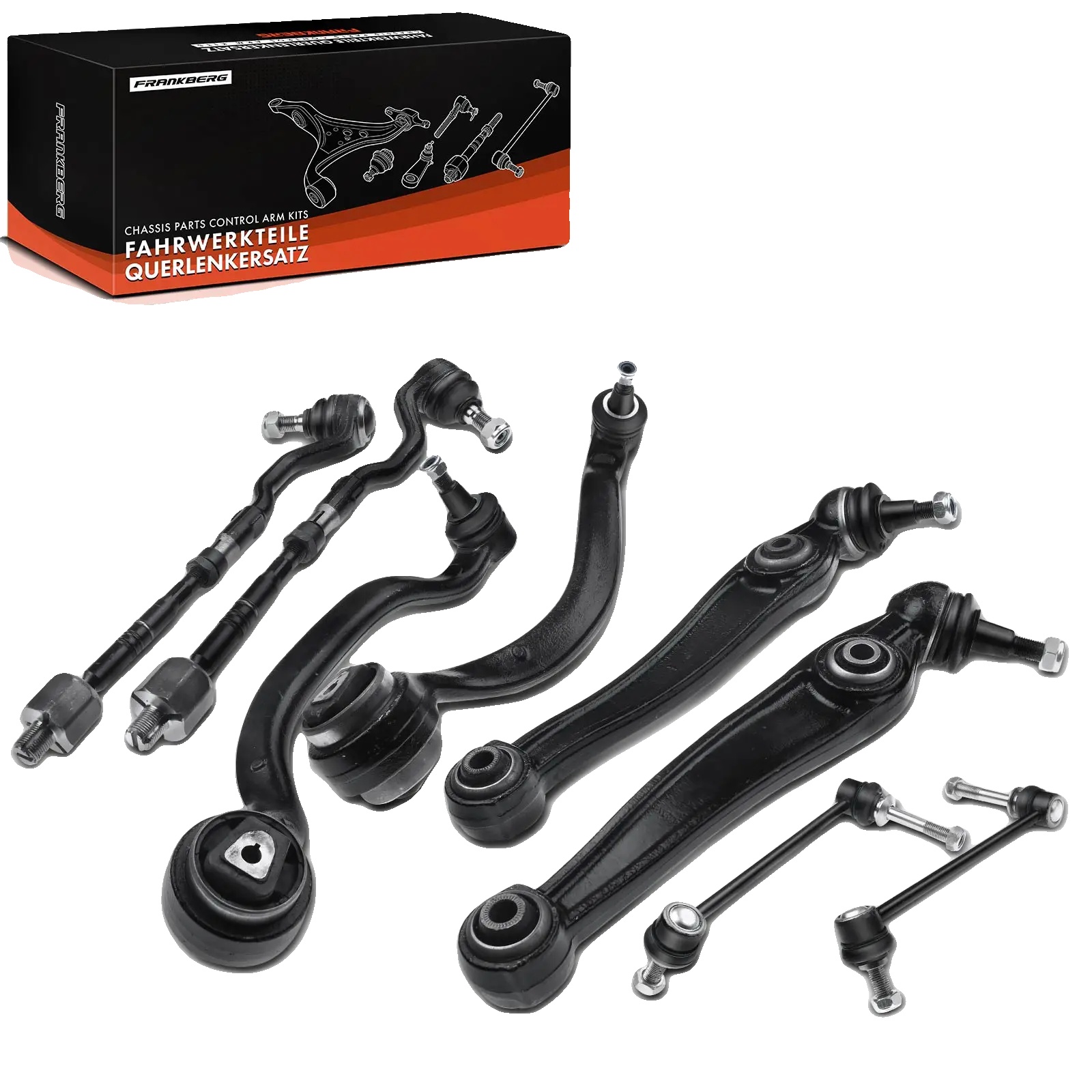 Querlenker-set, Hochfestes Stahl, Geeignet Für Die Vorderachse, Kompatibel Mit Premium-suv-modellen, Oem-nummern: 32216773741, 31356773024