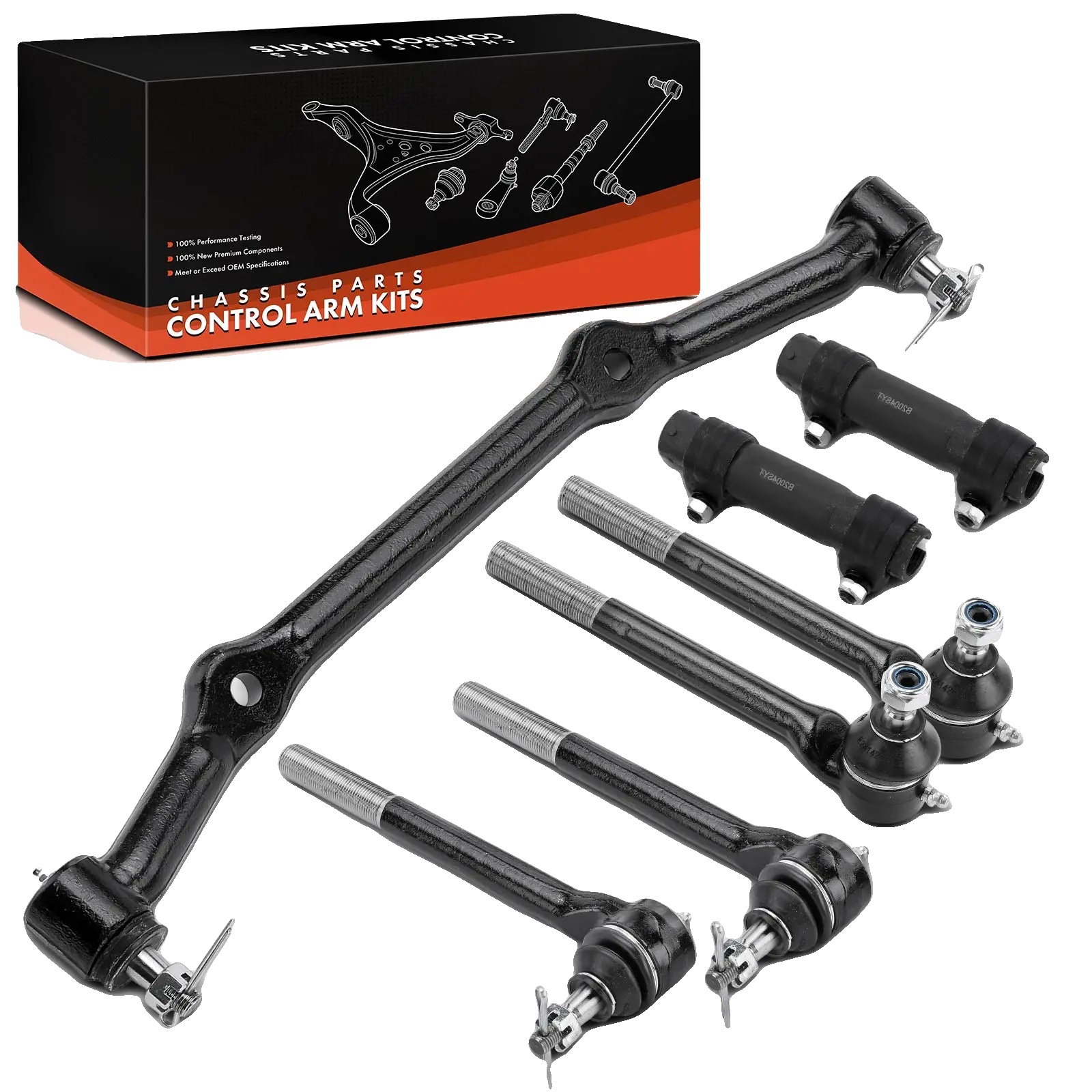 Steuerarmset, Hochfester Stahl, Kompatibel Mit Chevrolet Blazer S10, Vorderachse Installation, Fahrzeugkompatibilität, Sanfte Fahrleistung