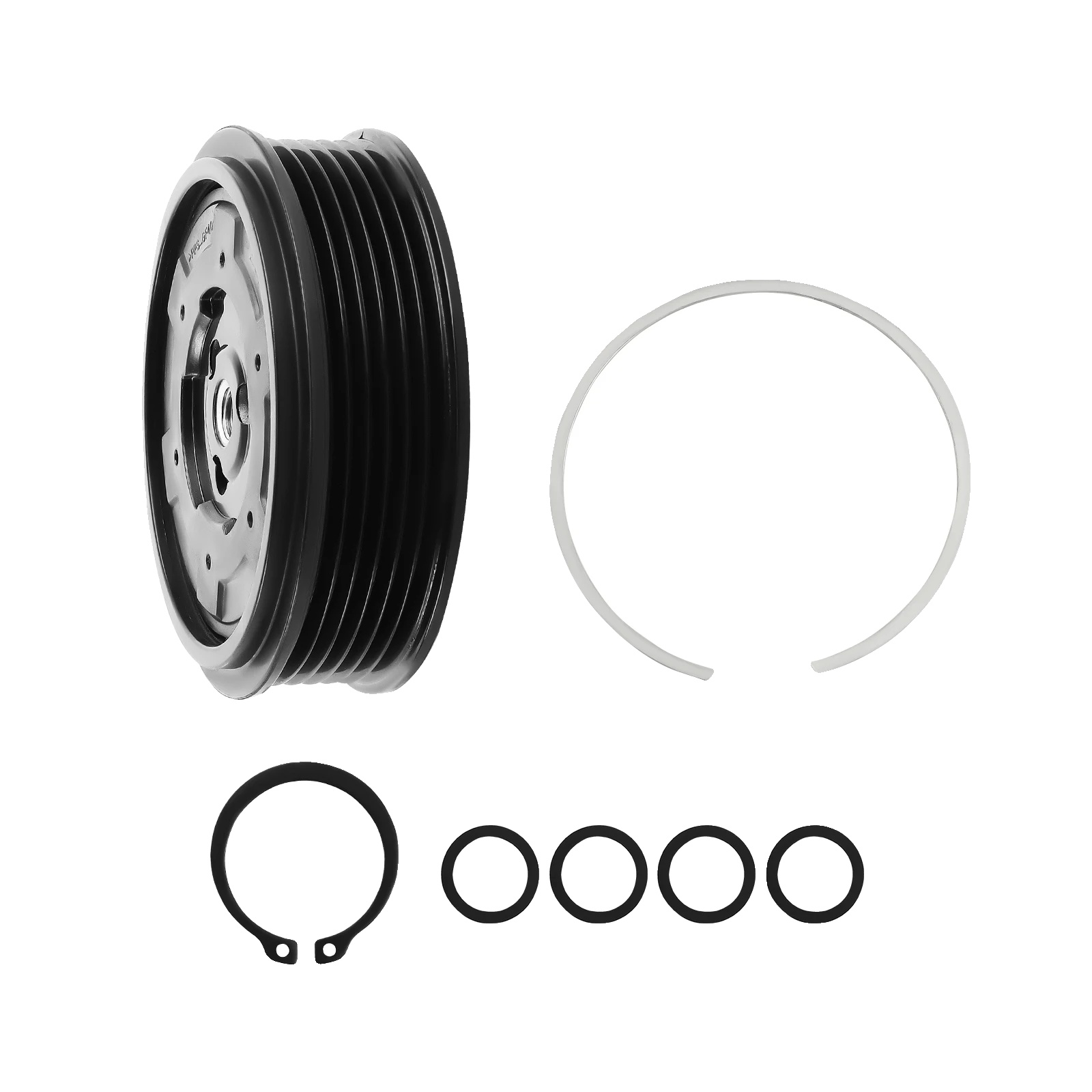 Kompressor-riemenscheibe, 105 Mm Durchmesser, 3 Zylinder Kompatibilität, Audi A4 A6 A8 Passform, Iso9000 Zertifiziert, 1 Kg Gewicht