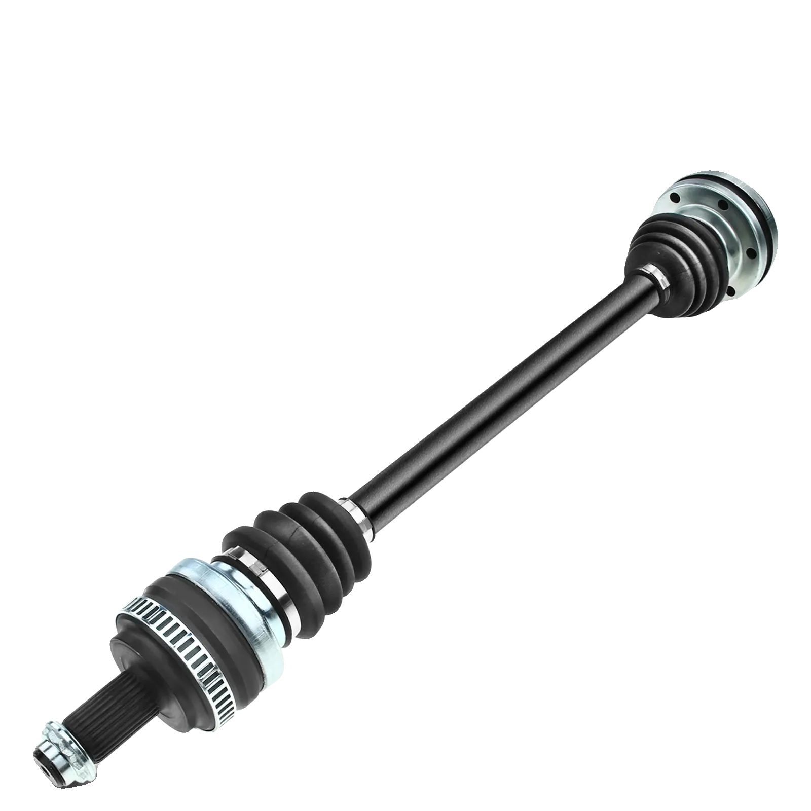 Antriebswelle, Gelenkdurchmesser 94 Mm, Länge 612 Mm, Gewindegröße M24x1,5, Außenzahnrad 27 Zähne, Abs-ring 48 Zähne